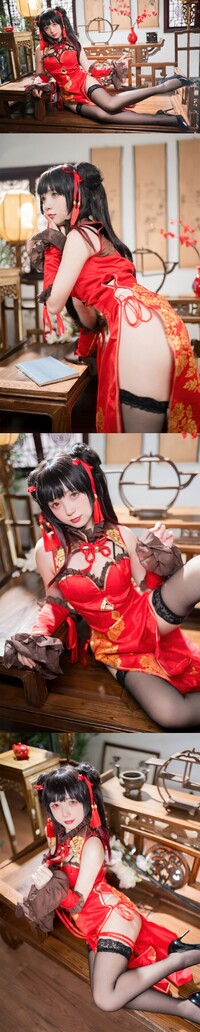 [Cosplay] 花铃 时崎狂三旗袍